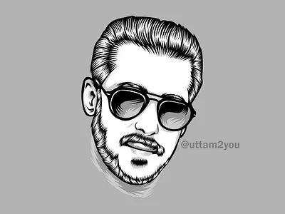 Vector Illustration. cartoon character cartoon illustration design illustration logo portrait art portrait illustration portraits vector vector art