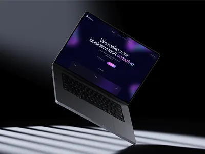 Bitward - Branding Agency Landing page brandingagency darkmode landingpage ui uxdesign webdesign