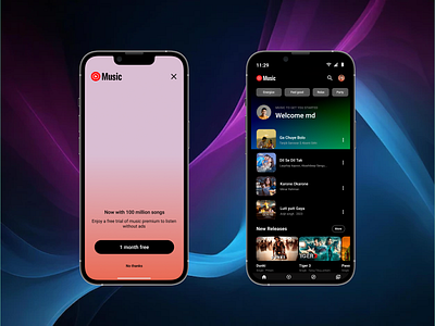 Music App ui