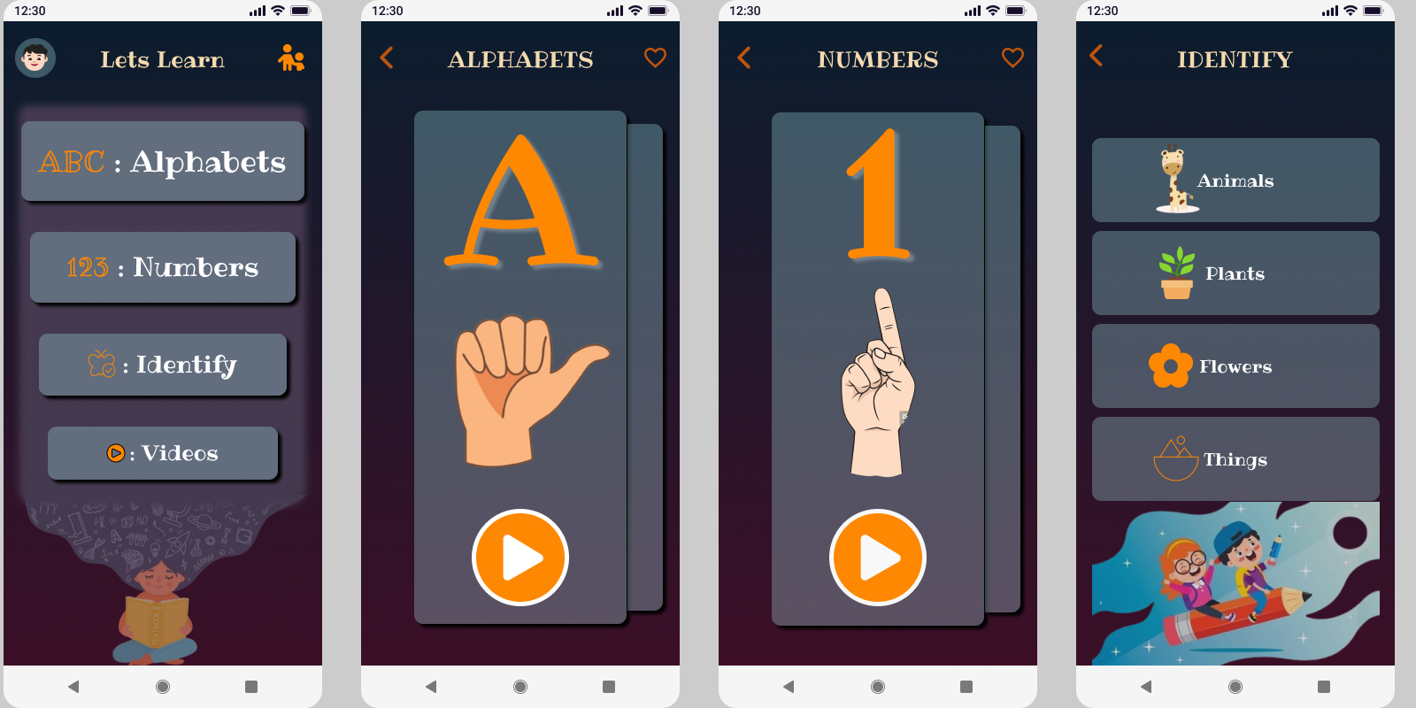 Sign Language app design for Deaf children by Jayashree Maharana on