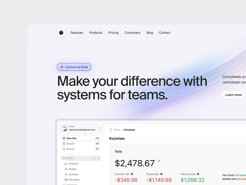 Browse thousands of App Landing Page images for design inspiration