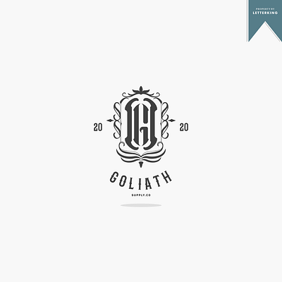 G LETTER MONOGRAM LOGO apparel branding clothing design graphic design logo monogram monogramlogo typography vector vintage