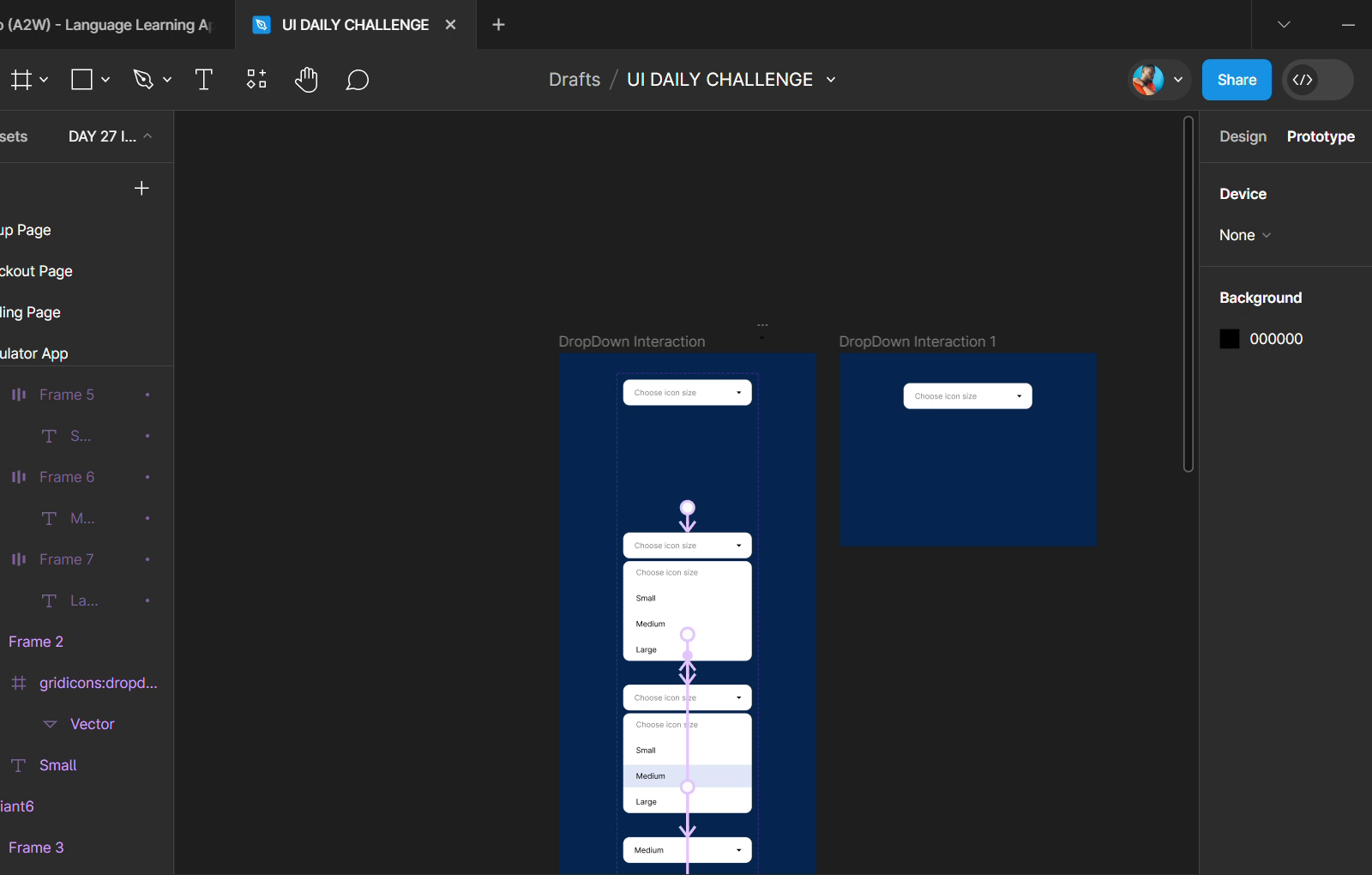 Interactive Dropdown by Collins Aigbokhaode on Dribbble