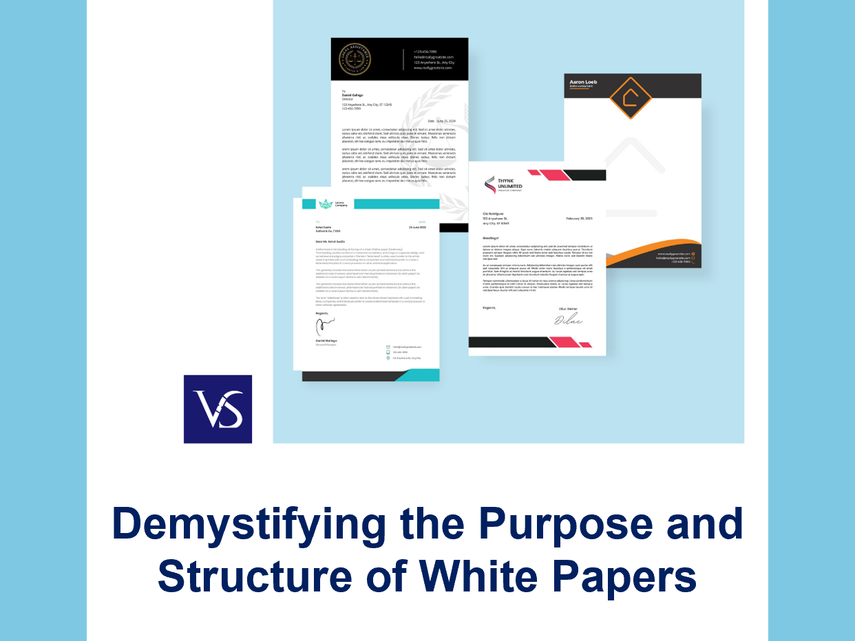 Demystifying the Purpose and Structure of White Papers by VS on Dribbble
