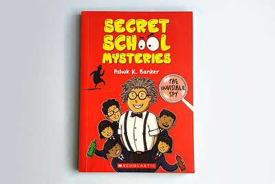 Secret School Mysteries - The Invisible Spy art book illustration book illustrations children book children illustrations childrens book childrens illustrations design editorials illustration