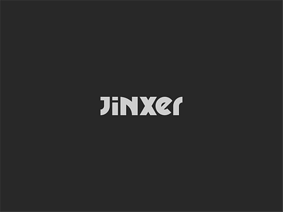 Jinxer- clothing brand logo 10design brandlogo flatlogo icon letterlogo logo logodesigner logofolio minimallogo uniquelogo wordmarklogo