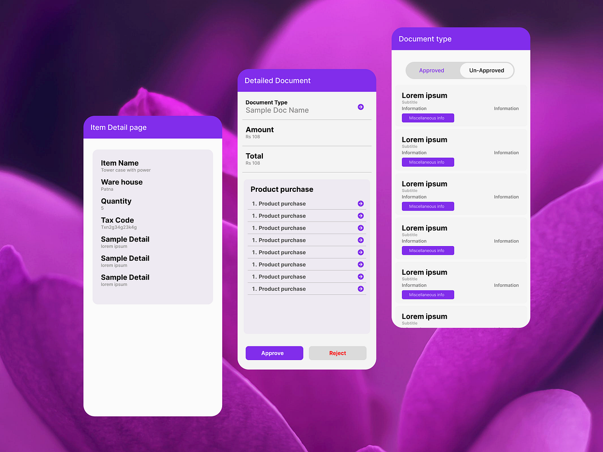 Browse thousands of List UI images for design inspiration | Dribbble
