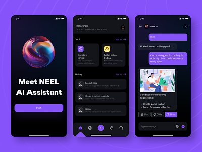 NEEL AI Assistant ai assistant chat chatgpt ui