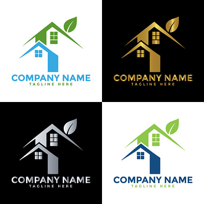 Modern Real Estate Logo Design for Property Businesses build