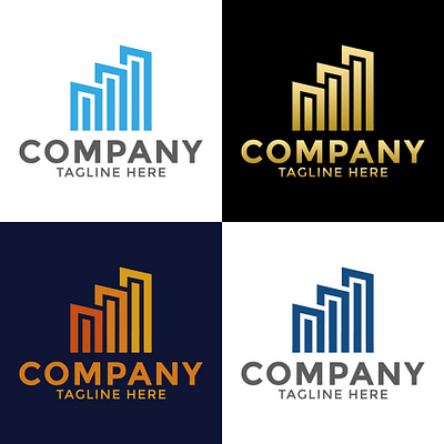 Modern Real Estate Logo Design for Property Businesses build