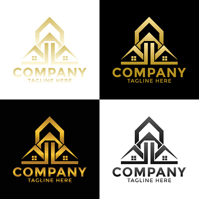 Modern Real Estate Logo Design for Property Businesses build