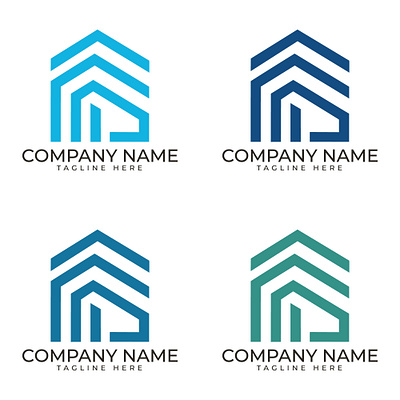 Modern Real Estate Logo Design for Property Businesses build