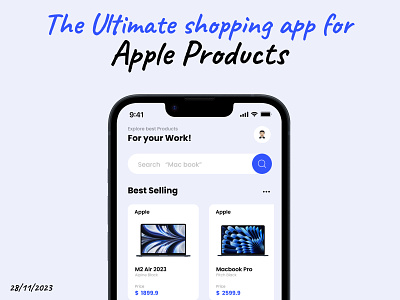 Shopping App/ E Store Ui 3d app app store app ui dailyui design e commerce learning shopping app shopping store store ui typography ui