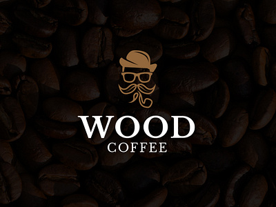 Branding for Wood Coffee branding cafe coffee hipster leontios logo logotype sakellis wood