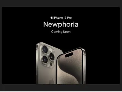 DailyUI 048 -Coming Soon 100daysofui apple apple 15 pro coming soon dailyui dailyui challenge design figma ui