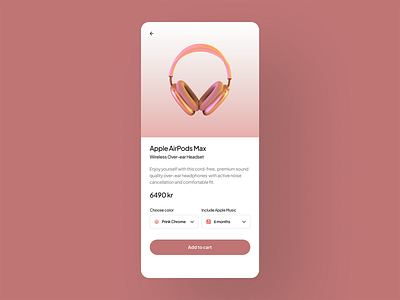 Product screen dailyui mobile ui product card product card design ui design uidailychallenge