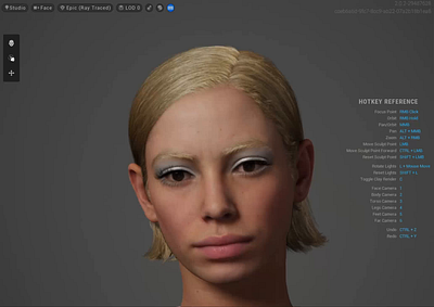 3D digital human 3d animation app art avatar beauty design fashion metahuman metaverse motion product ui ux web