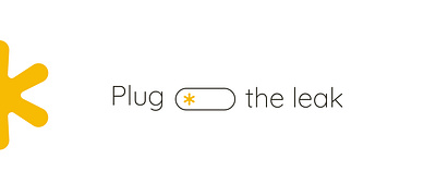 Branding and Iconography for Plug The Leak branding design graphic design illustration logo typography vector