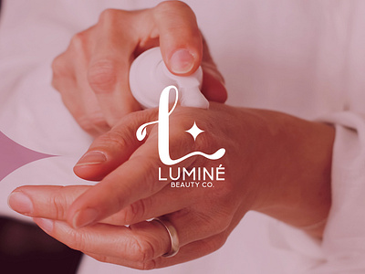 Luminé Beauty Co. Logo and Brand Presentation branding graphic design logo logo design skincarebrand vector visual identity