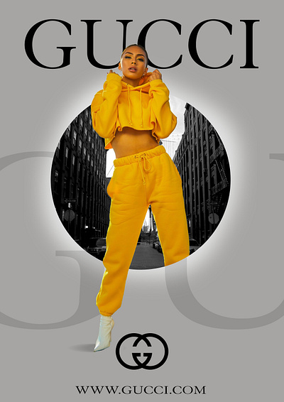 GUCCI 3d branding fashion graphic design gucci