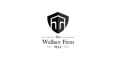 The Wallace Firm, PLLC best bold branding classic clean creative graphic design logo minimal morden simple strong ui unique