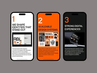 THISIS REBEL STUDIO PRINCIPLES design minimal ui web website