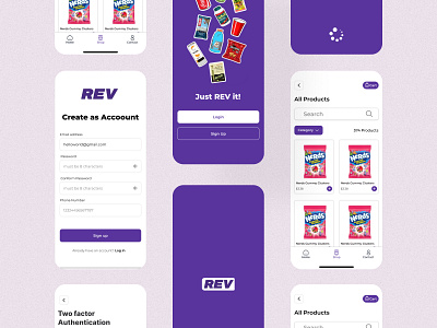 E-Commerce store APP UI&UX app attractive design design system e commernce login shop sign ui uiux ux