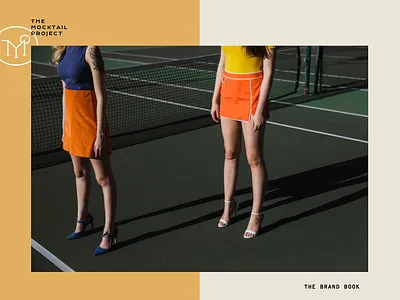 The Mocktail Project - organization brand identity deck brand book brand deck brand identity branding cocktail logo logo