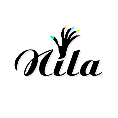 Logo for beauty salon "Nila" beauty salon logo nila