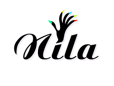 Logo for beauty salon "Nila" beauty salon logo nila