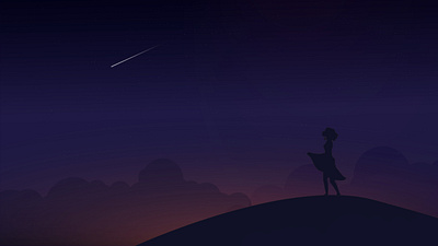 Dreamy Sky Vector illustration