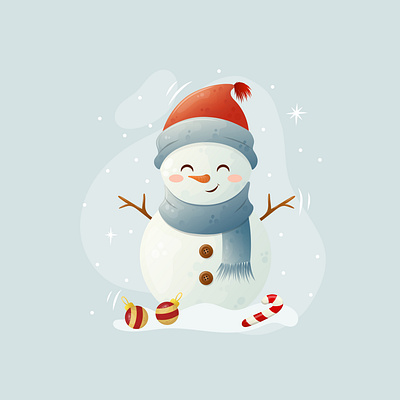 Snowman 2024 christmas christmas 2024 christmas illustration christmas vector design graphic design illustration merry christmas snowman vector winter کریسمس کریسمس2024