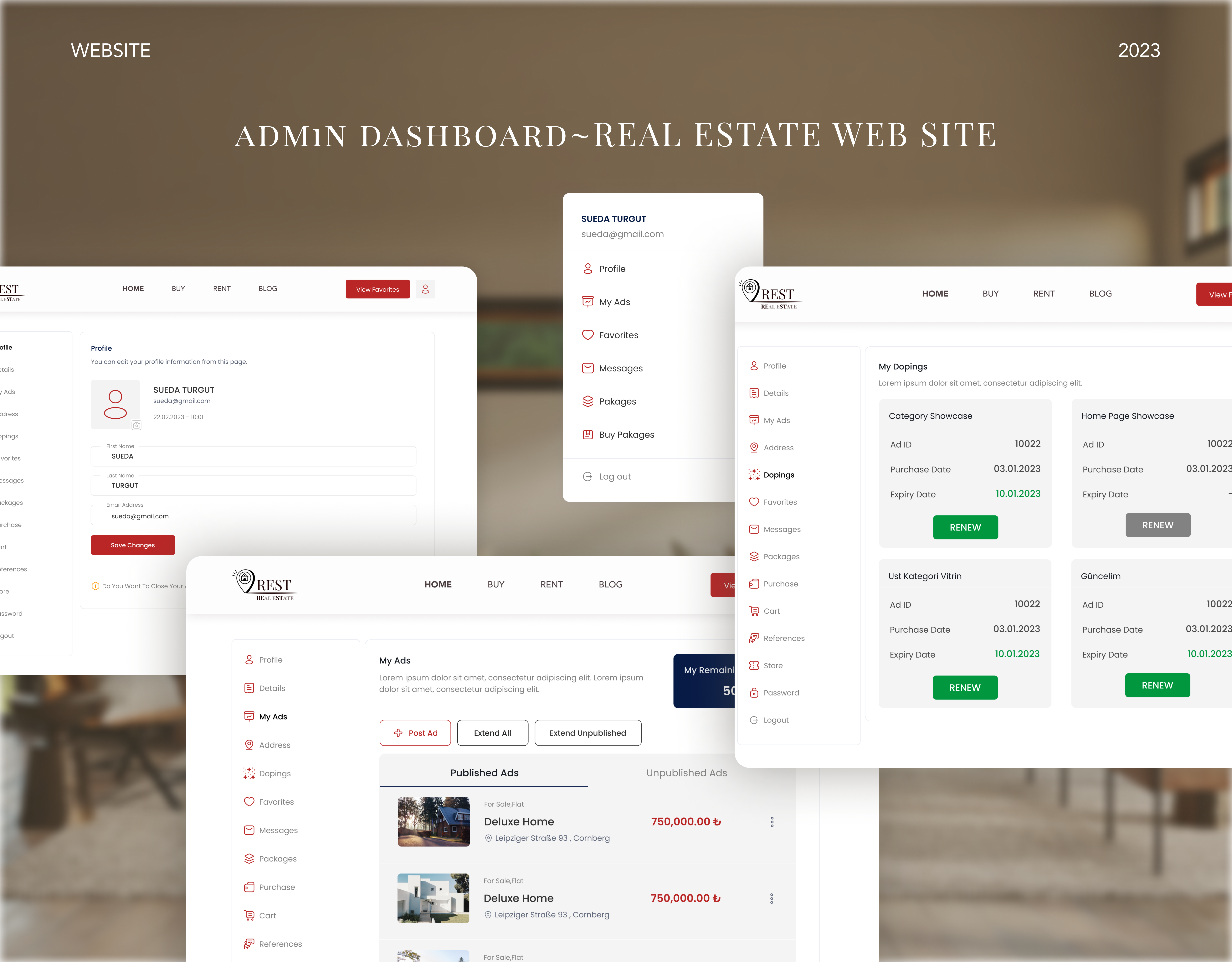 Admin Dashboard admin admin dashboard admin design classified dashboard design e commerce ecommerce marketplace real estate ui