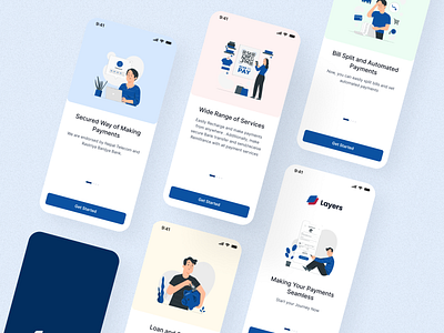 Onboarding Screen for Digital Wallet app instruction creative layout crypto onboarding digital wallet first impression interactive ui mobile app design mobile design modern design onboarding onboarding screen onboarding story online pay onboarding signup process tutorial screen uiux design welcome screen