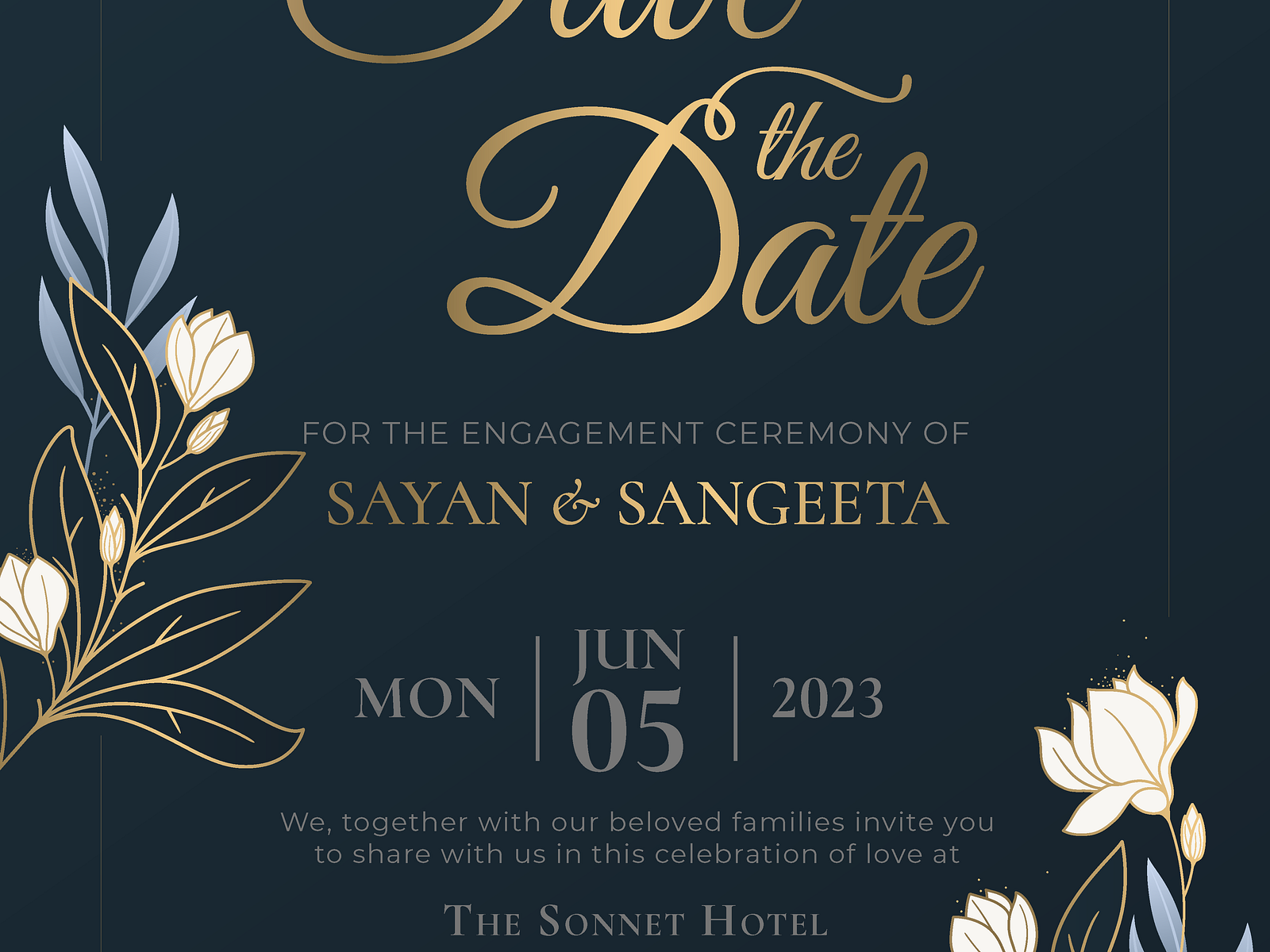 Wedding Card Design Mockup by Shaswata Karan on Dribbble