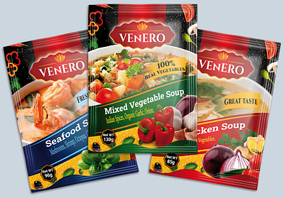 Soup packaging design box box design chicken design designer food designer food packaging design label label design packaging packaging design packaging designer seafood soup vegetable