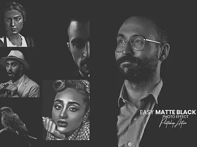 Easy Matte Black Photo Effect photographer photo effect