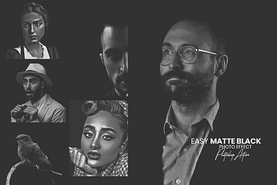 Easy Matte Black Photo Effect photographer photo effect