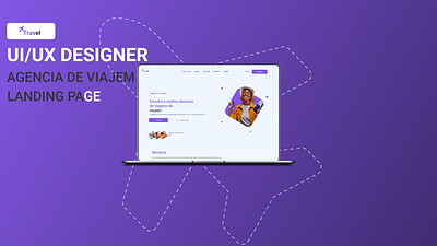 Landing page Agencia de Viajem ✈🚀 ui designer