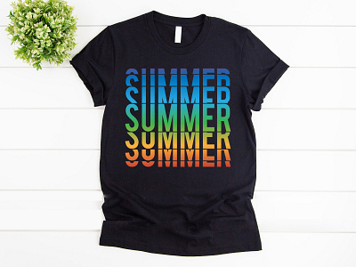 Typography T-shirt Design positive