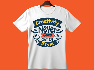 Typography T-shirt Design positive