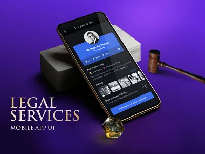 Law Firm Mobile App | CodeAct appdesign attorney law app lawfirm lawyer app lawyer consultation legal advice app legal app design legal service app legal support legaladvice legalapp legalassistance legalconsultation legaltech litigation app mobile app uiux userexperience uxdesign