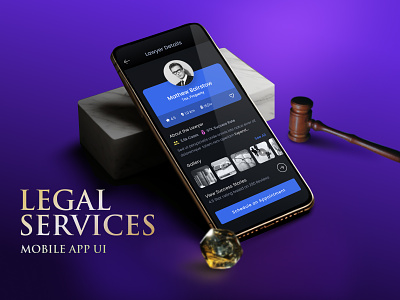 Law Firm Mobile App | CodeAct appdesign attorney law app lawfirm lawyer app lawyer consultation legal advice app legal app design legal service app legal support legaladvice legalapp legalassistance legalconsultation legaltech litigation app mobile app uiux userexperience uxdesign