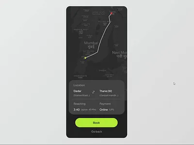 #29 Map Design animation clean concept daily dailyui design illustration location map minimal mobileui modern ui uiux userexperience