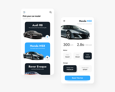 Luxury Car Shop App app appdesign carbooking carshop design figma graphic design top trending ui web