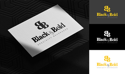 Black & Bold Logo Design branding graphic design logo ui