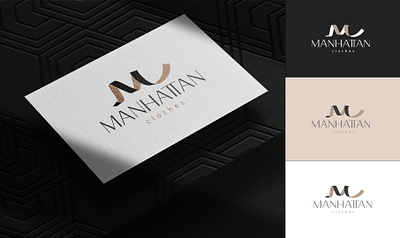 Manhattan Clothes Logo Design branding graphic design logo