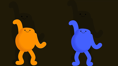 Blob dancer 2danimation aftereffects animation blobdancer himotioncreative hyperisland