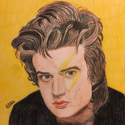 Joe Keery art drawing