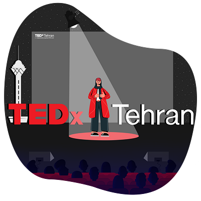 Spotlight on Innovation: TEDxTehran's Inspiring Orators illustration innovation ted talk tedx